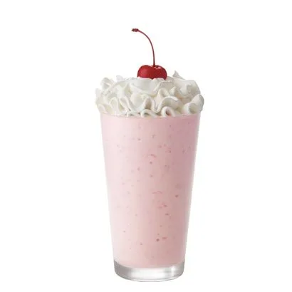 Chick-fil-A Strawberry Milkshake