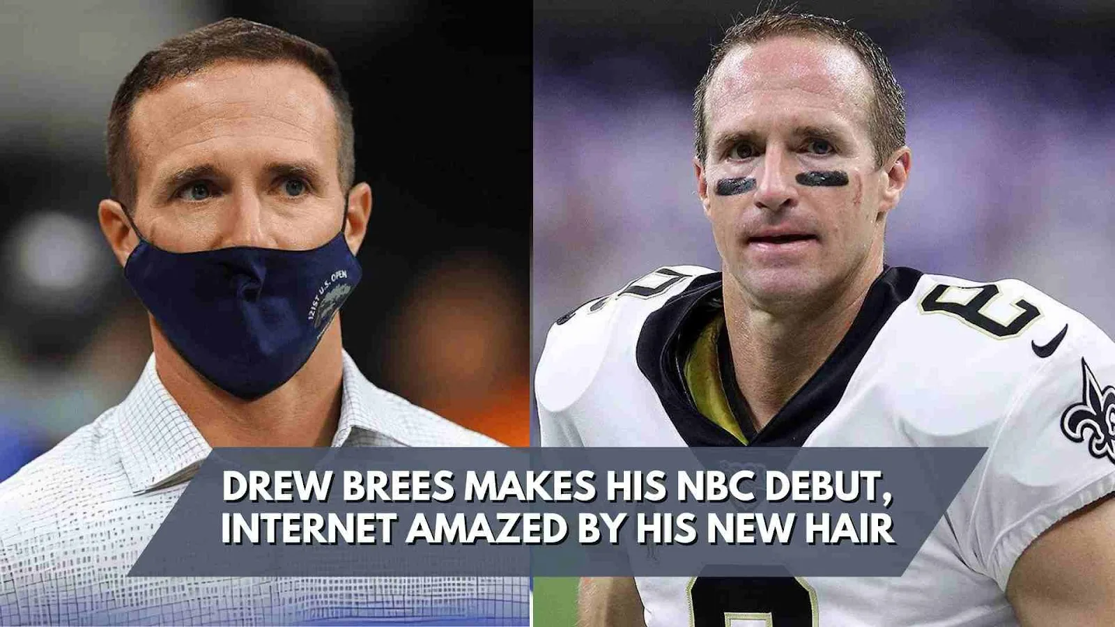 Drew Brees Makes His NBC Debut