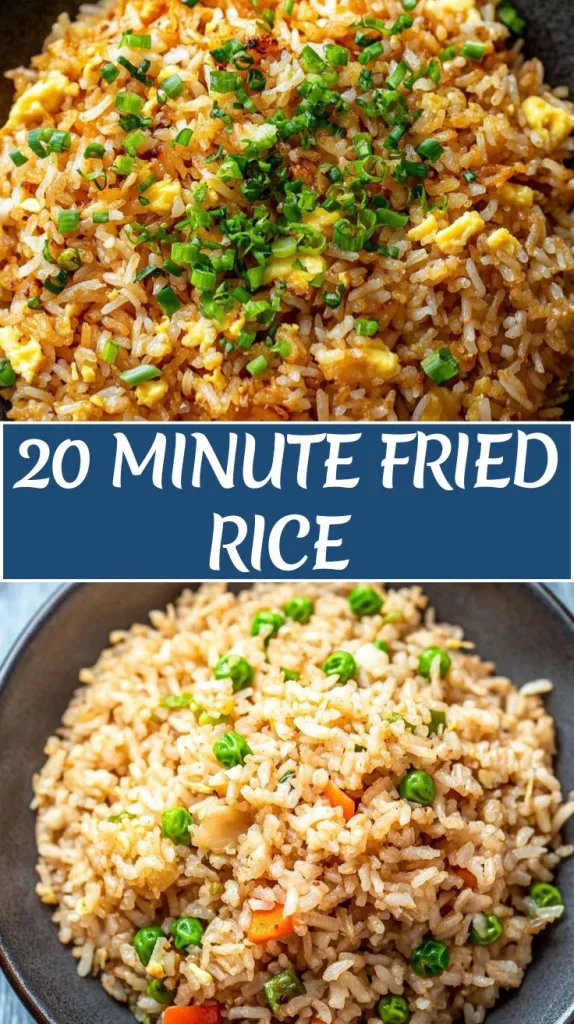20 minute fried rice