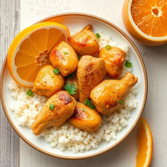 3-INGREDIENT ORANGE CHICKEN