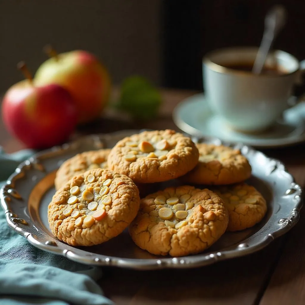 Apple Oatmeal Cookies