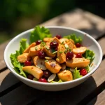 Asian Chicken Cranberry Salad