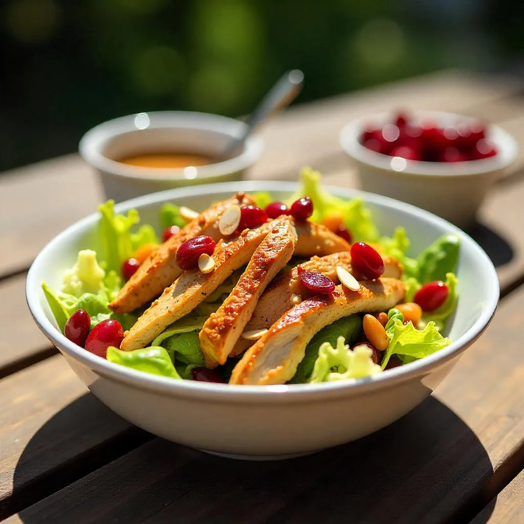 Asian Chicken Cranberry Salad