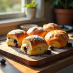 Blueberry Cheesecake Rolls