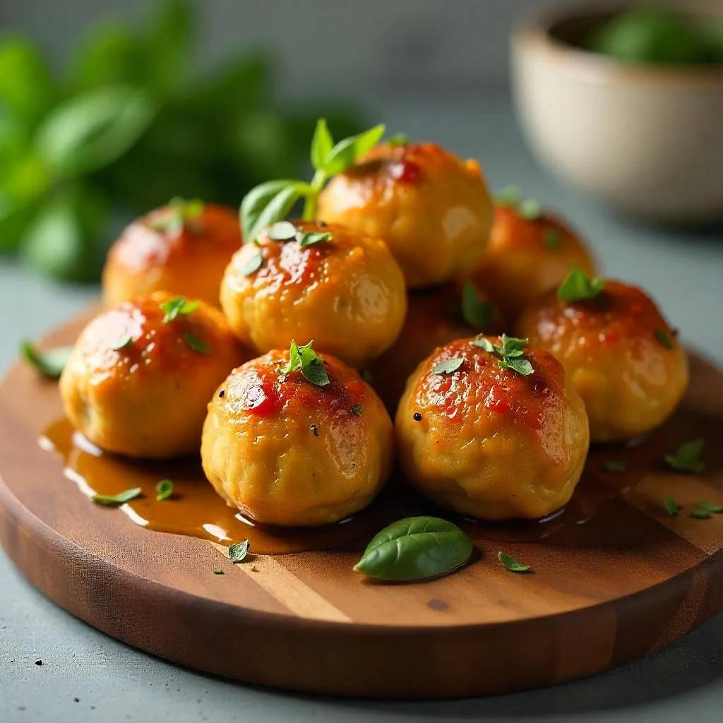 CHICKEN RICOTTA MEATBALLS