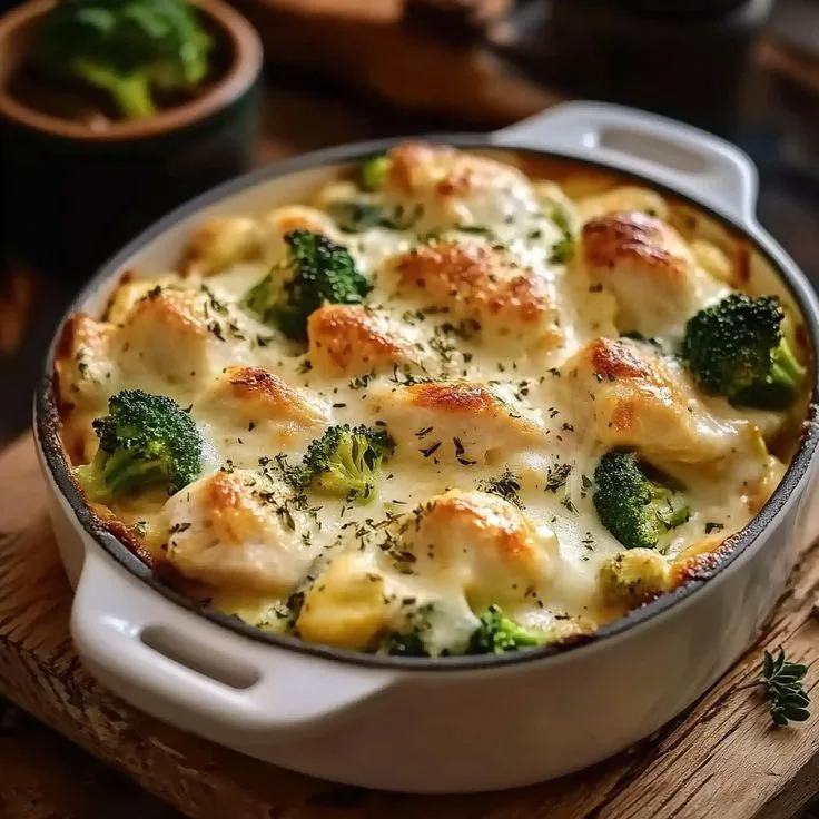 Chicken Broccoli Bake Recipe: Fantastic Mood chicken broccoli bake