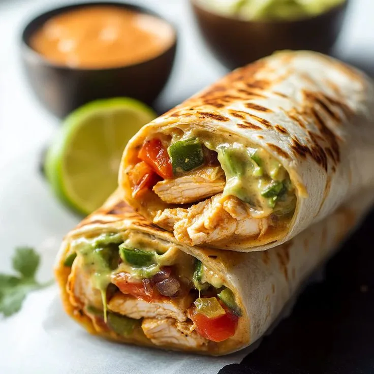 Chicken Burrito Recipe: Time To Joy! chicken burrito