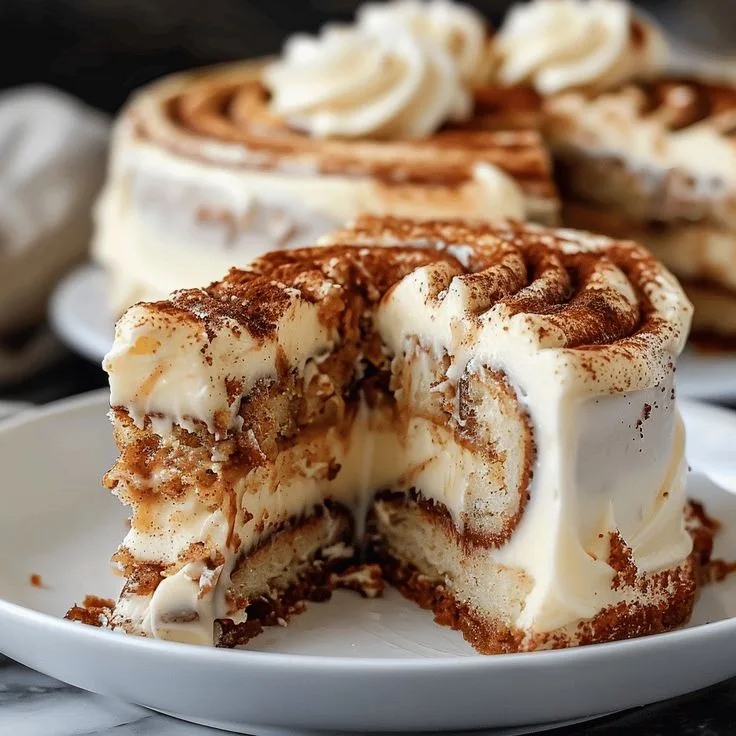 Cinnamon Roll Cake