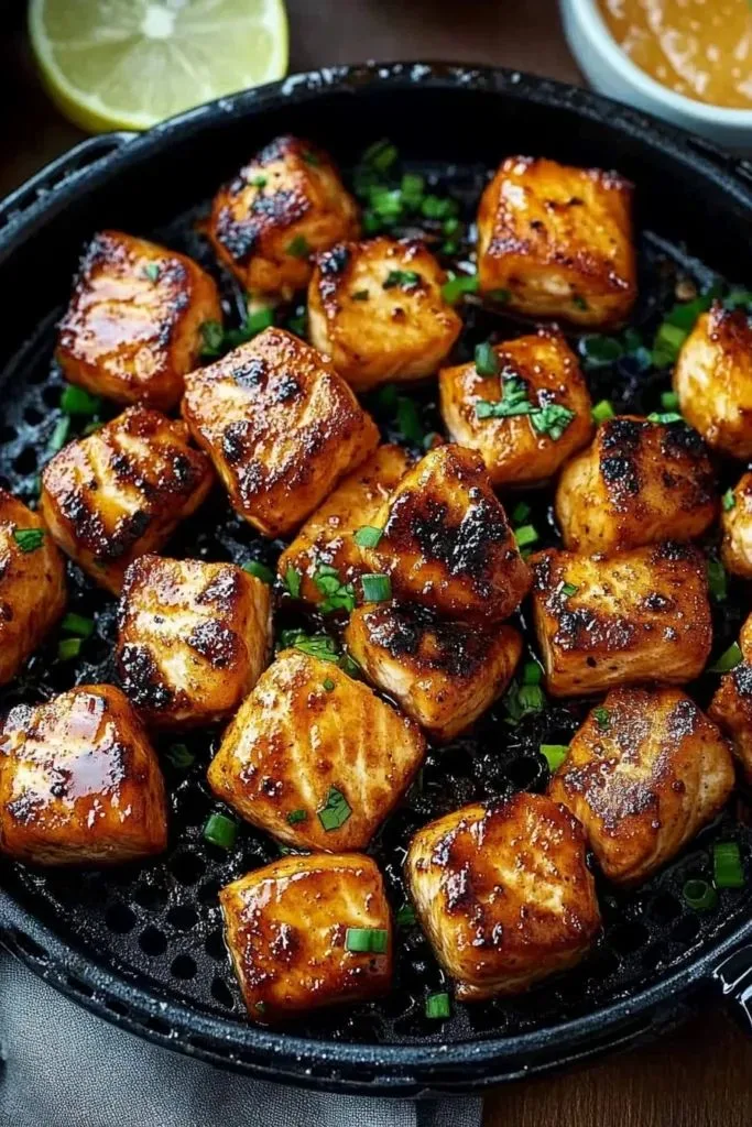 air fryer bang bang salmon