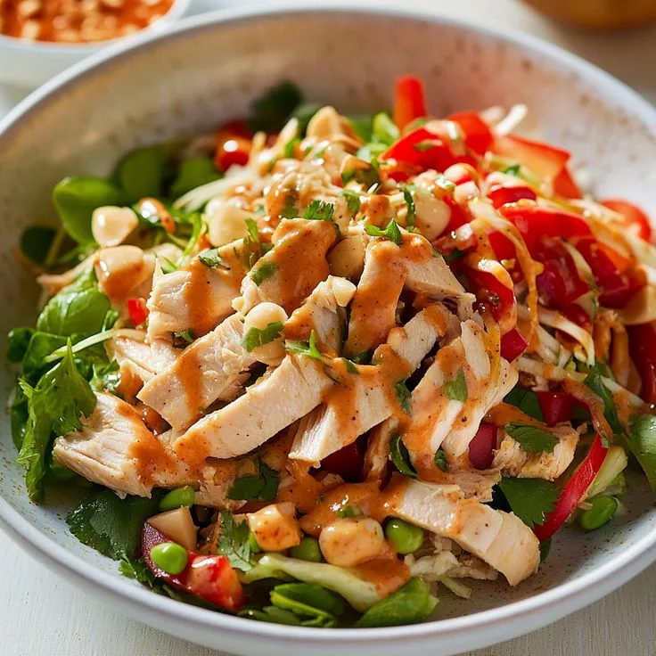 🥗 Asian Chicken Crunch Salad Recipe: Fresh & Flavorful asian chicken crunch salad