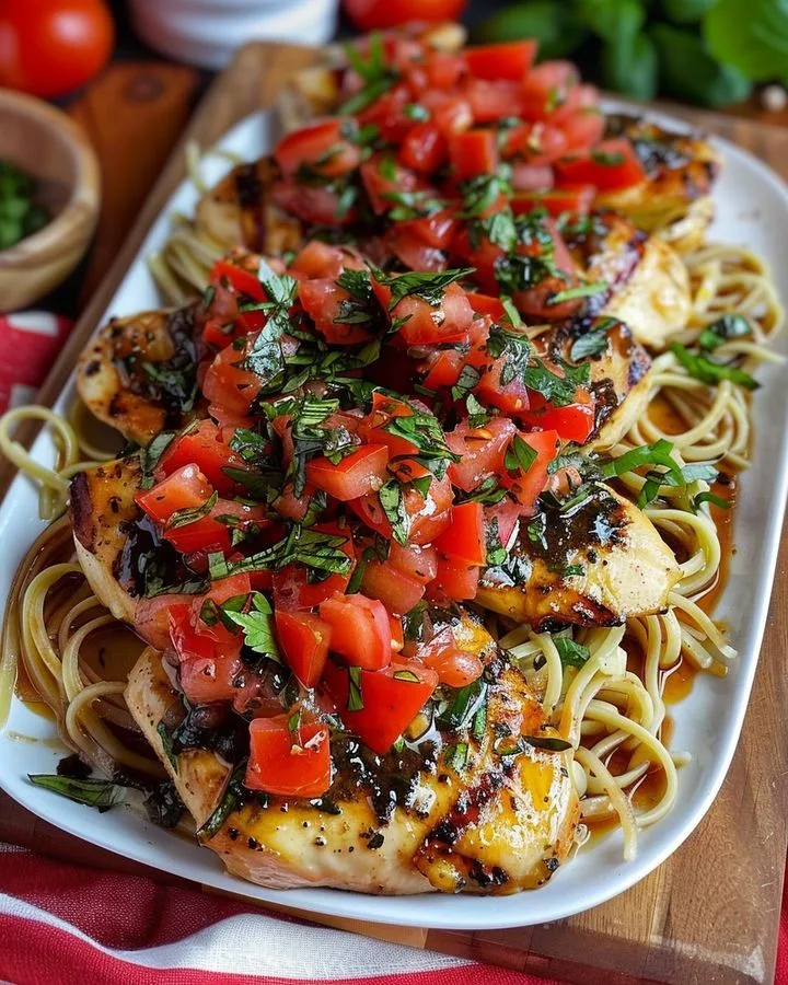 30 minute bruschetta chicken