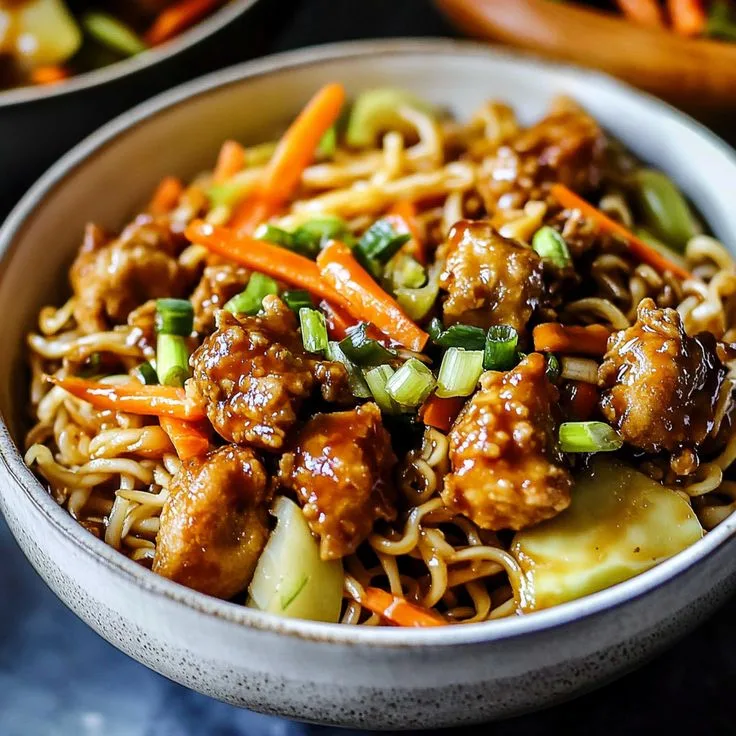 chicken egg roll bowls