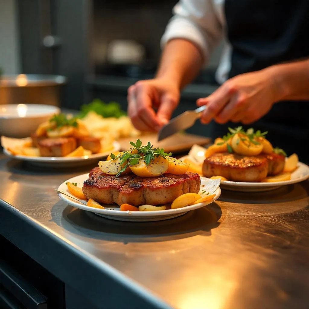 Garlic Steak and Potato Foil Packs