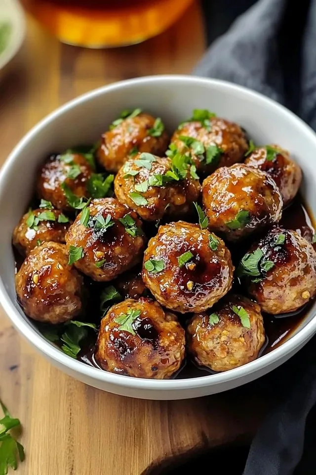 thai turkey meatballs