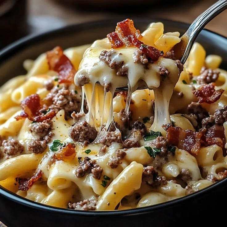 bacon tortellini alfredo