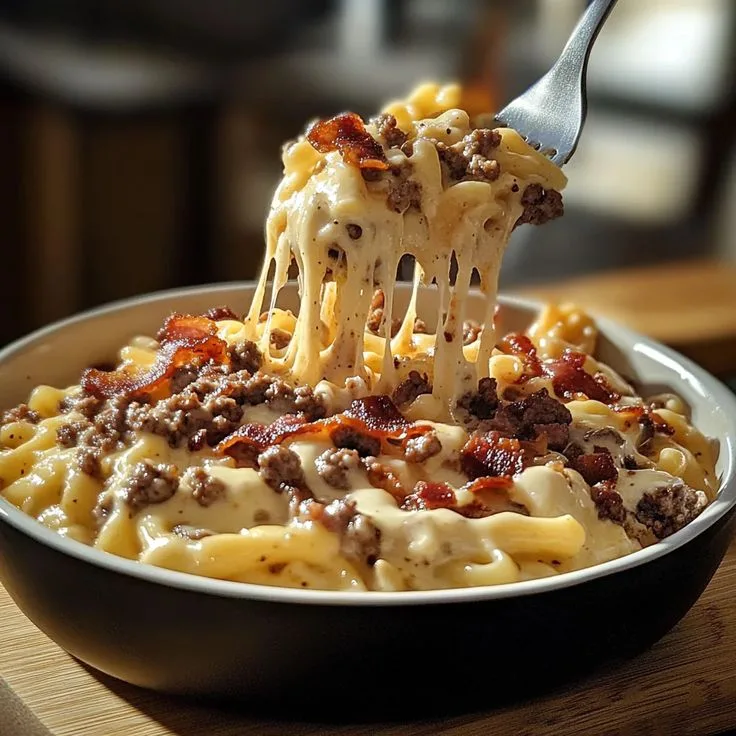 bacon cheeseburger tortellini