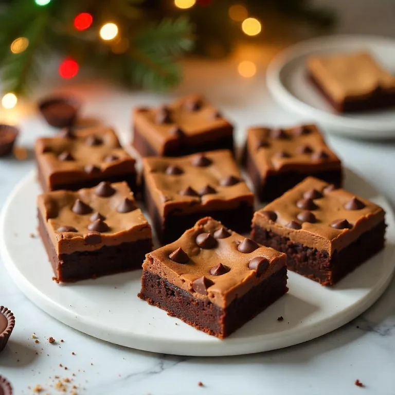 Peanut Butter Cup Brownies