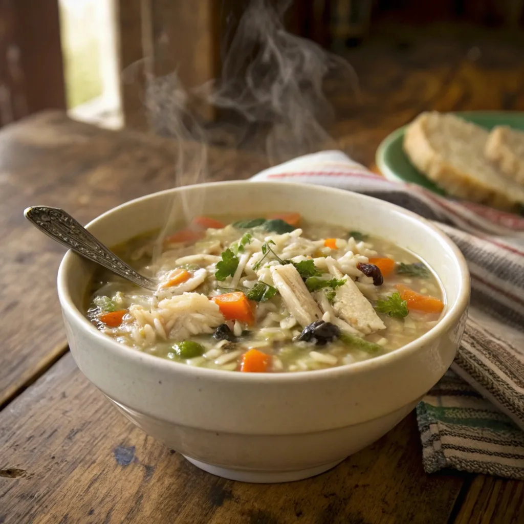 chicken and wild rice soup