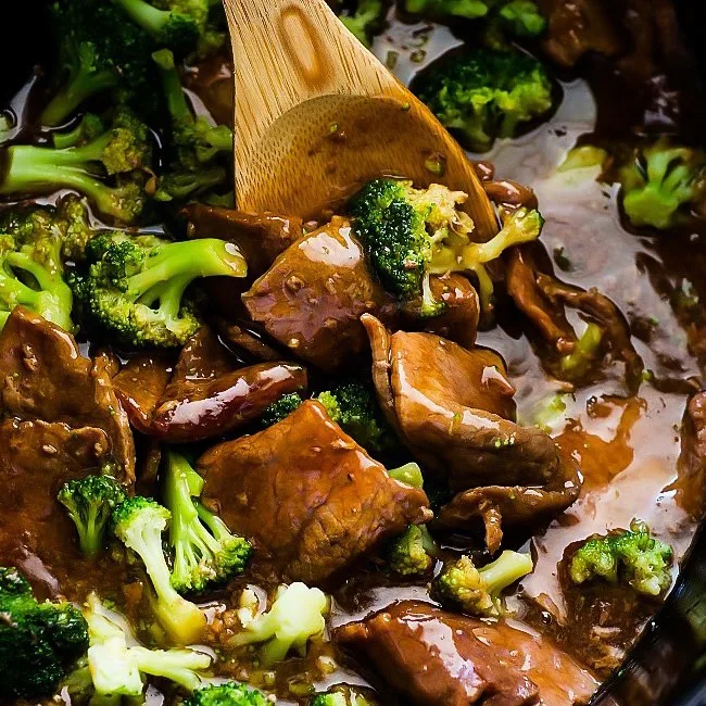 Crockpot Beef and Broccoli