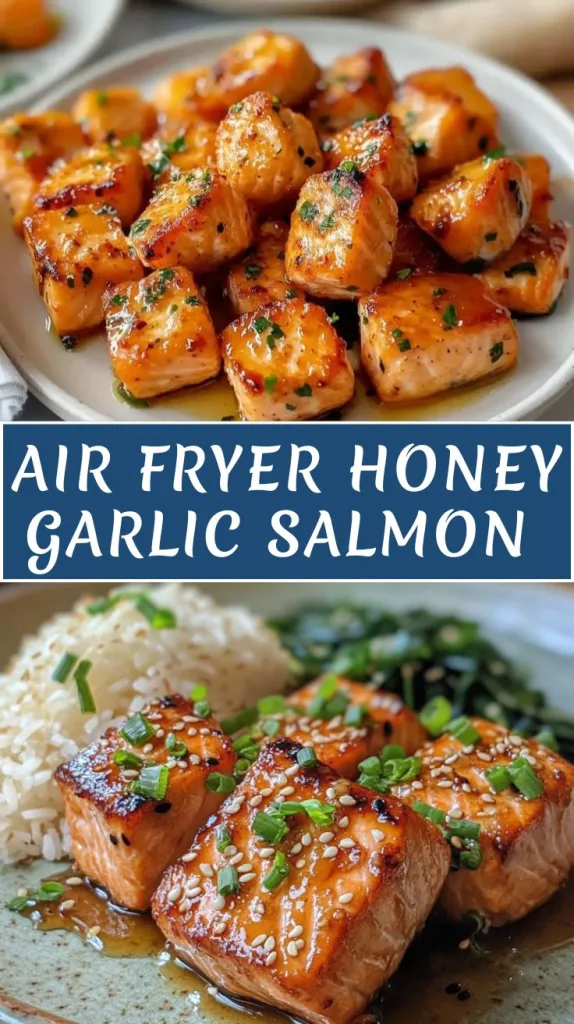 air fryer honey garlic salmon