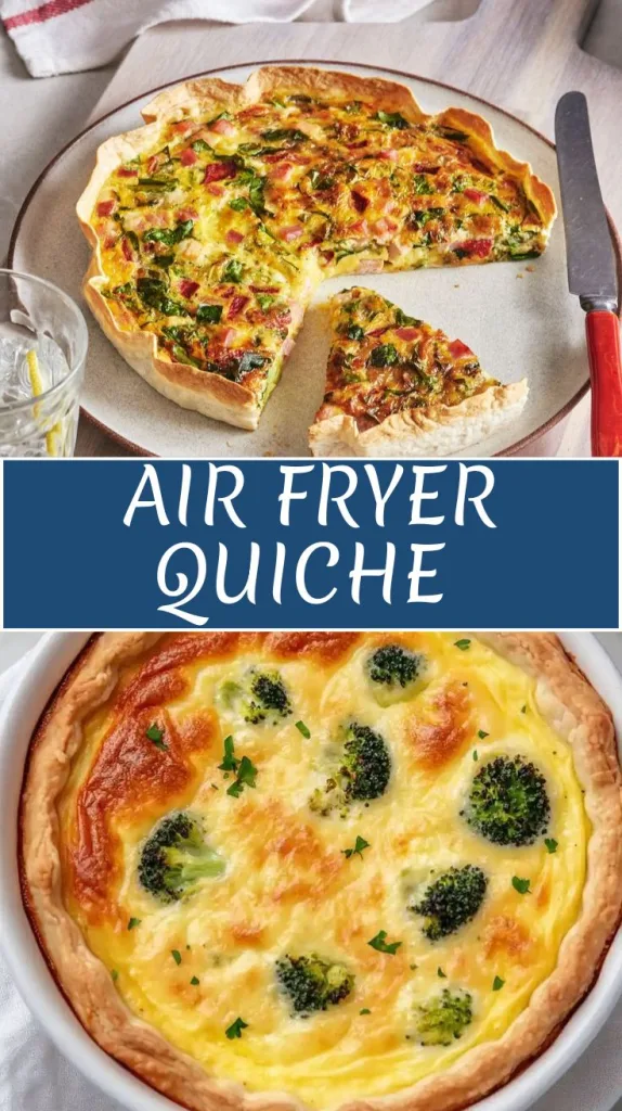 air fryer quiche
