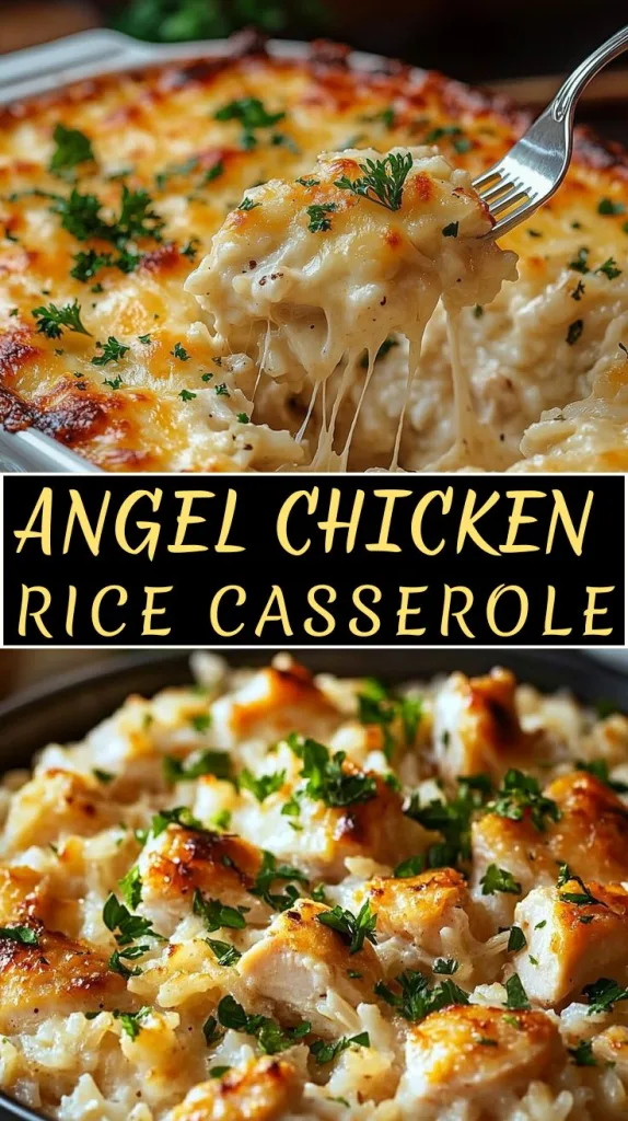 angel chicken rice casserole