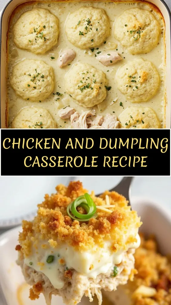 chicken and dumpling casserole