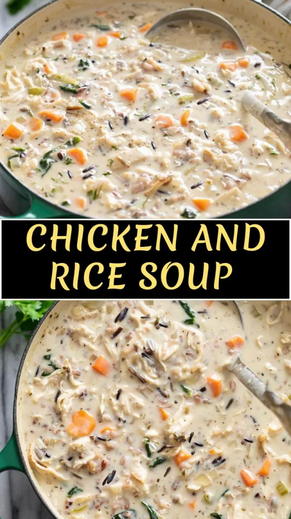 chicken and rice soup
