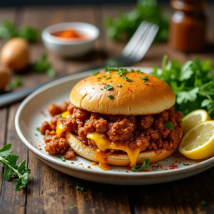 chicken bacon ranch sloppy joes