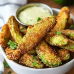 air fryer avocado fries