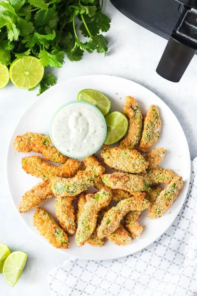 air fryer avocado fries 