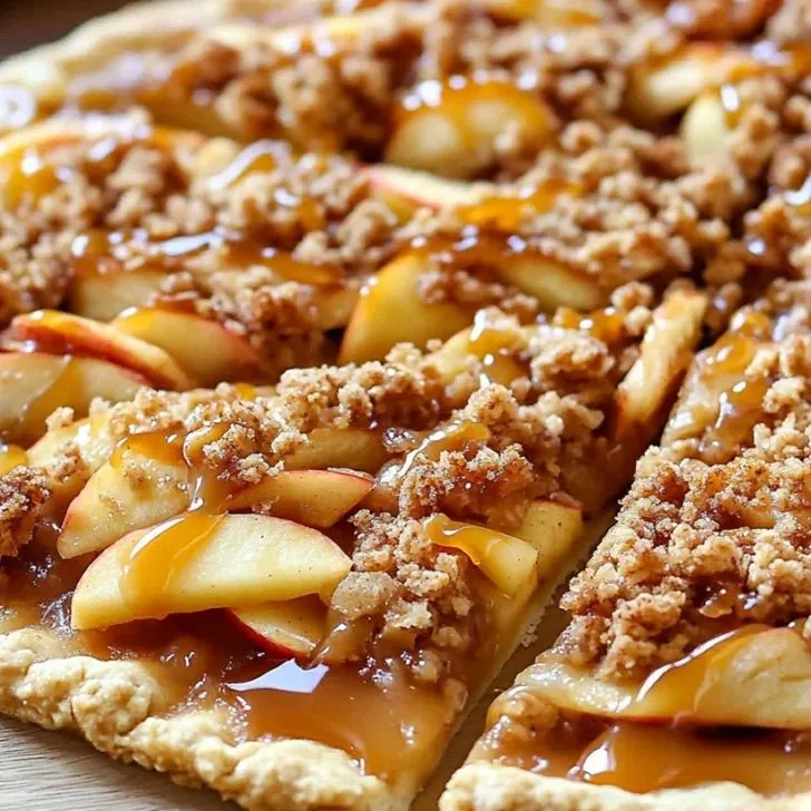 Apple Crisp Pizza