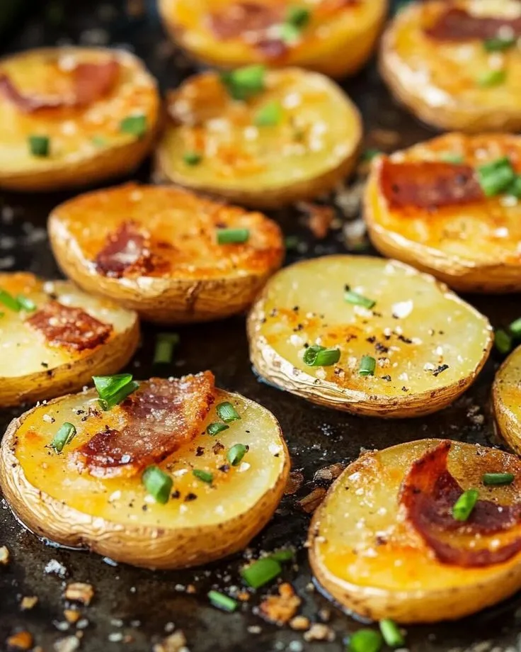 baked potato slices