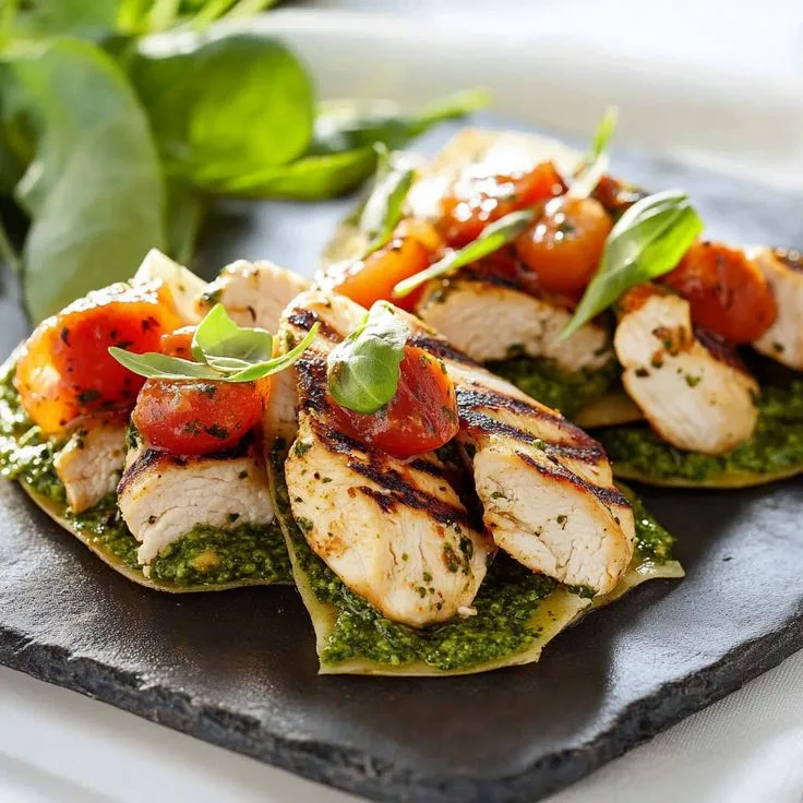 Pesto Bruschetta Chicken Recipe: Fresh, Flavorful, and Fast pesto bruschetta chicken