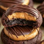 Buckeye Brownie Cookies