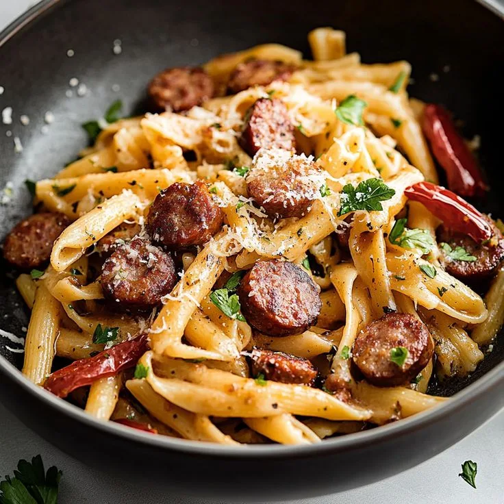 Cajun Sausage Pasta Recipe: Creamy, Spicy, and Satisfying cajun sausage pasta