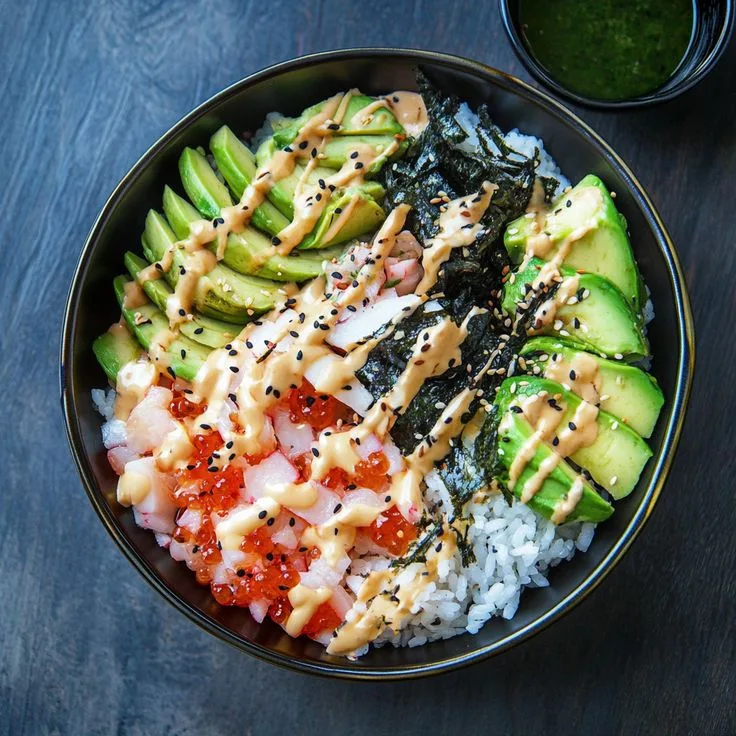 california sushi bowls