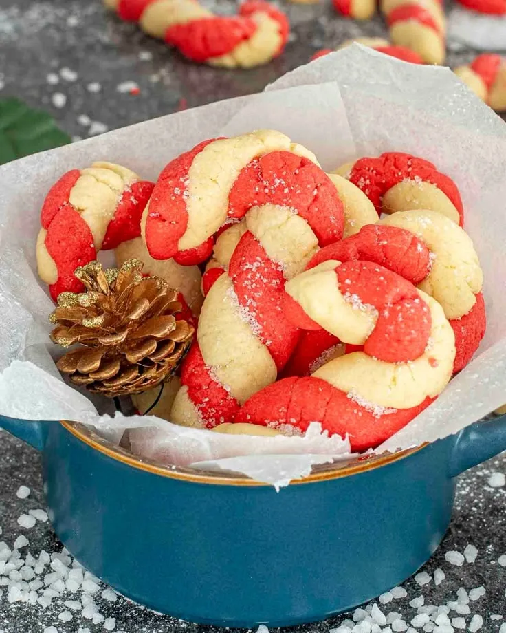 Candy Cane Cookies