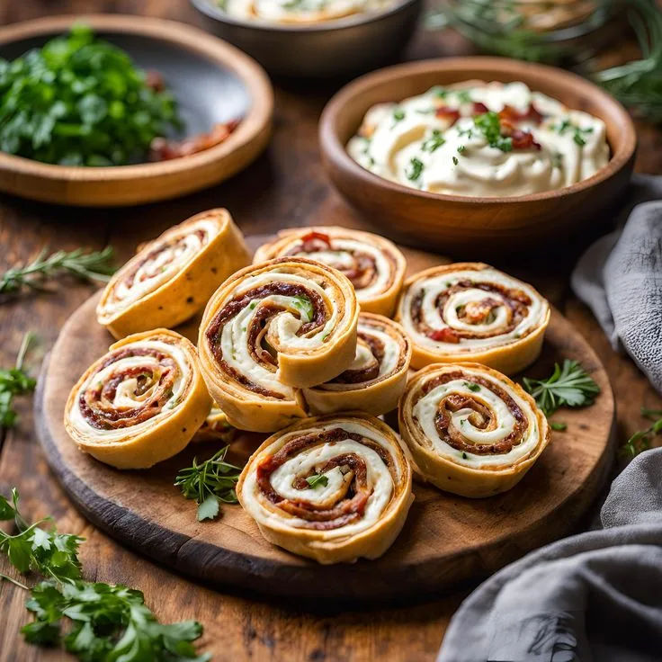 bacon cheddar ranch pinwheels