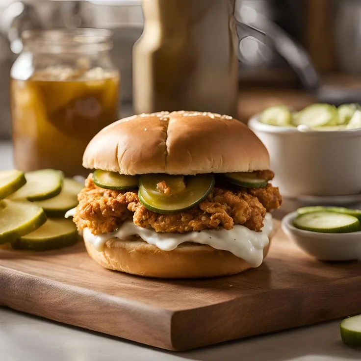 chick fil a crispy chicken sandwich copycat 