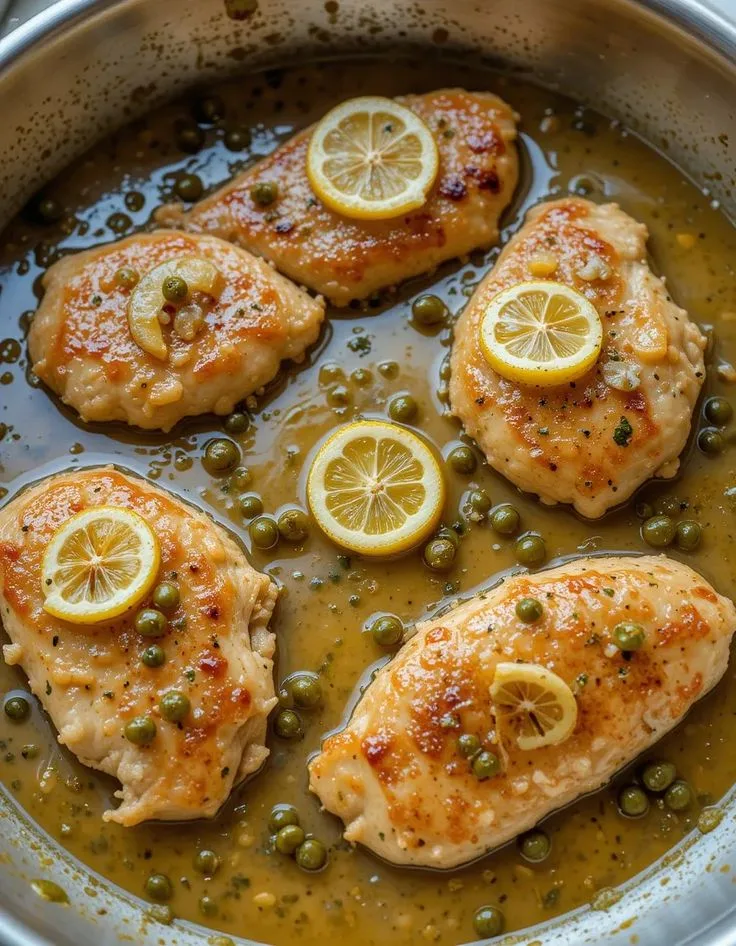 chicken piccata with lemon sauce