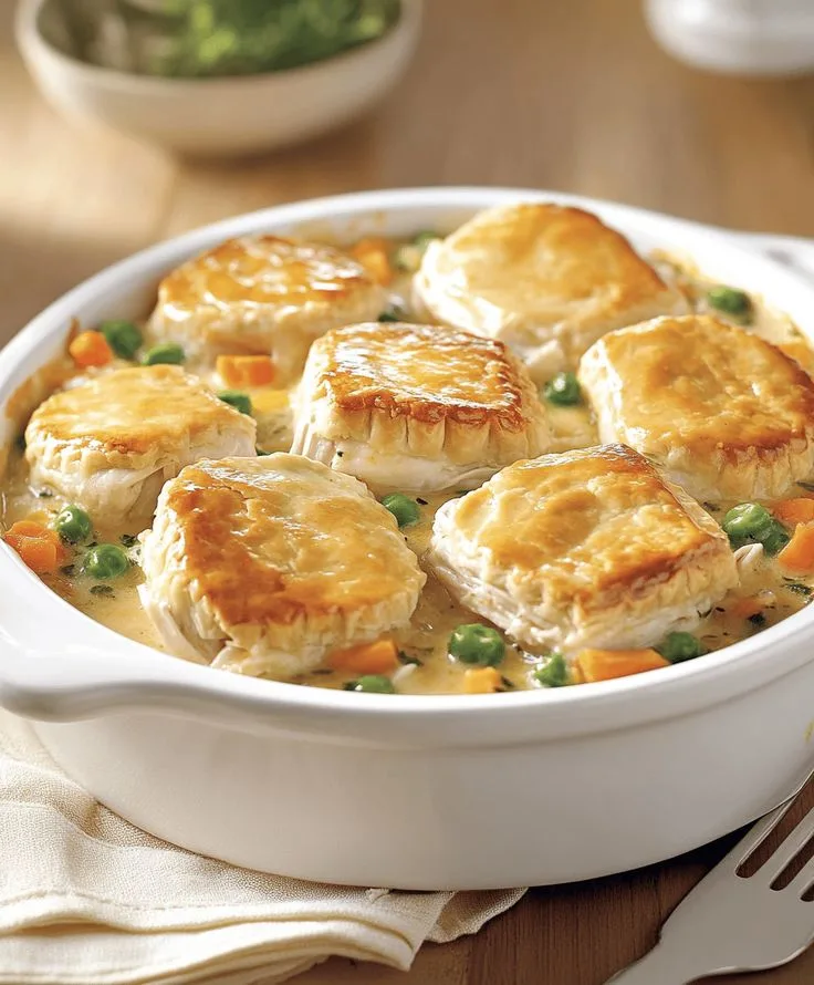 chicken pot pie casserole