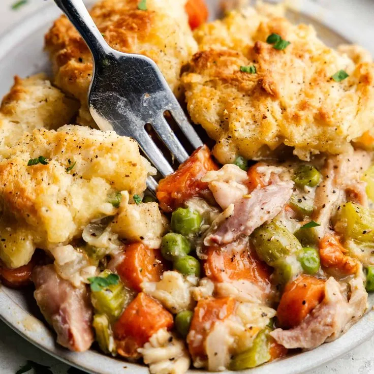 chicken pot pie casserole