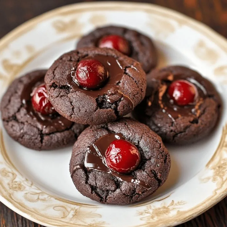 Cherry Chocolate Cookies