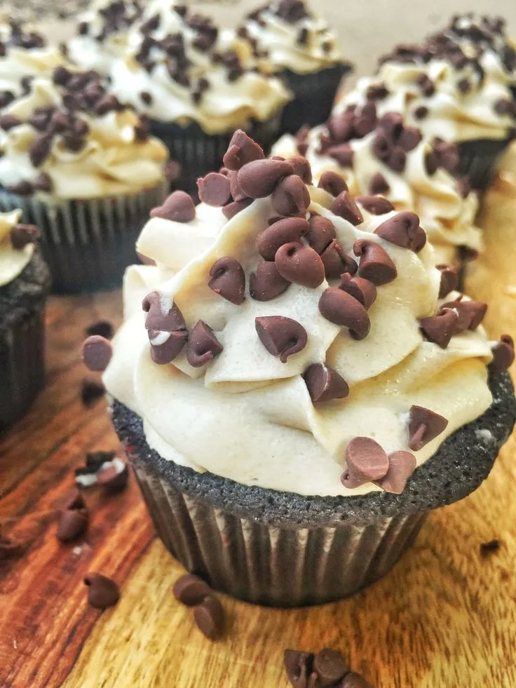 Cookie Dough Cupcakes