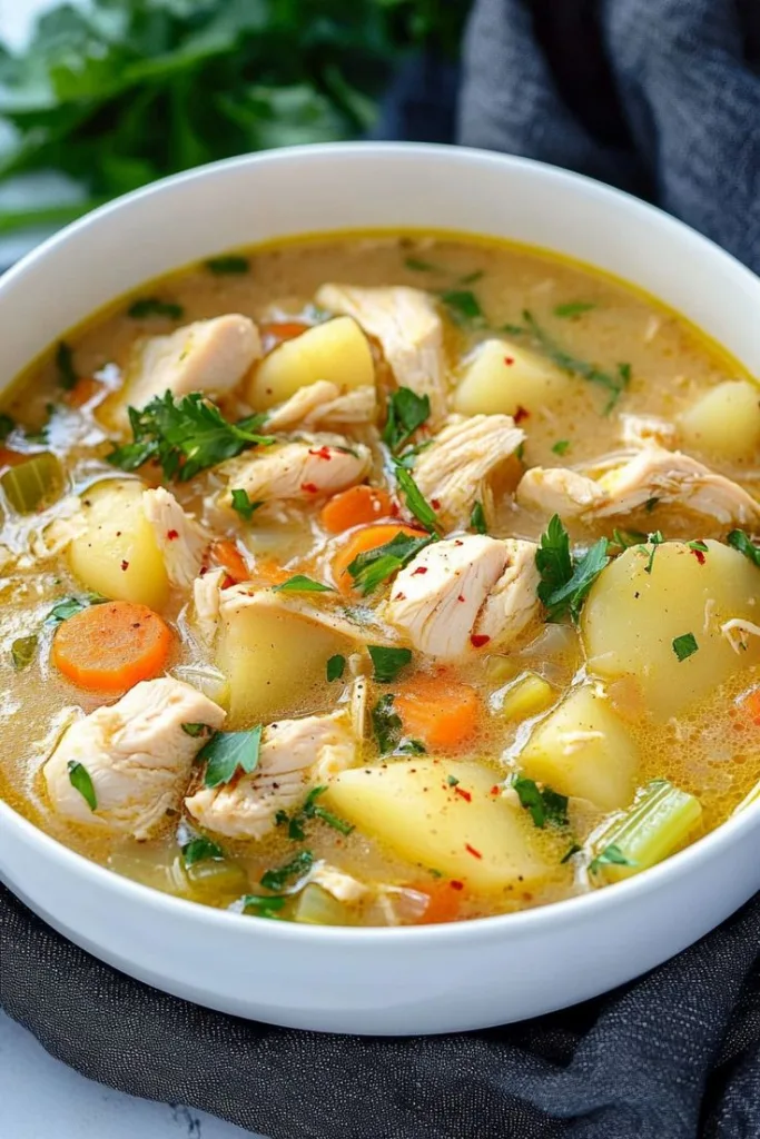 chicken potato soup