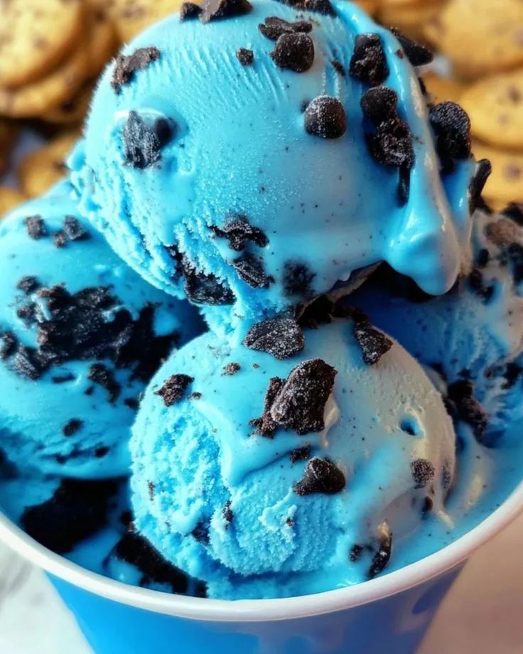 Cookie Monster Ice Cream