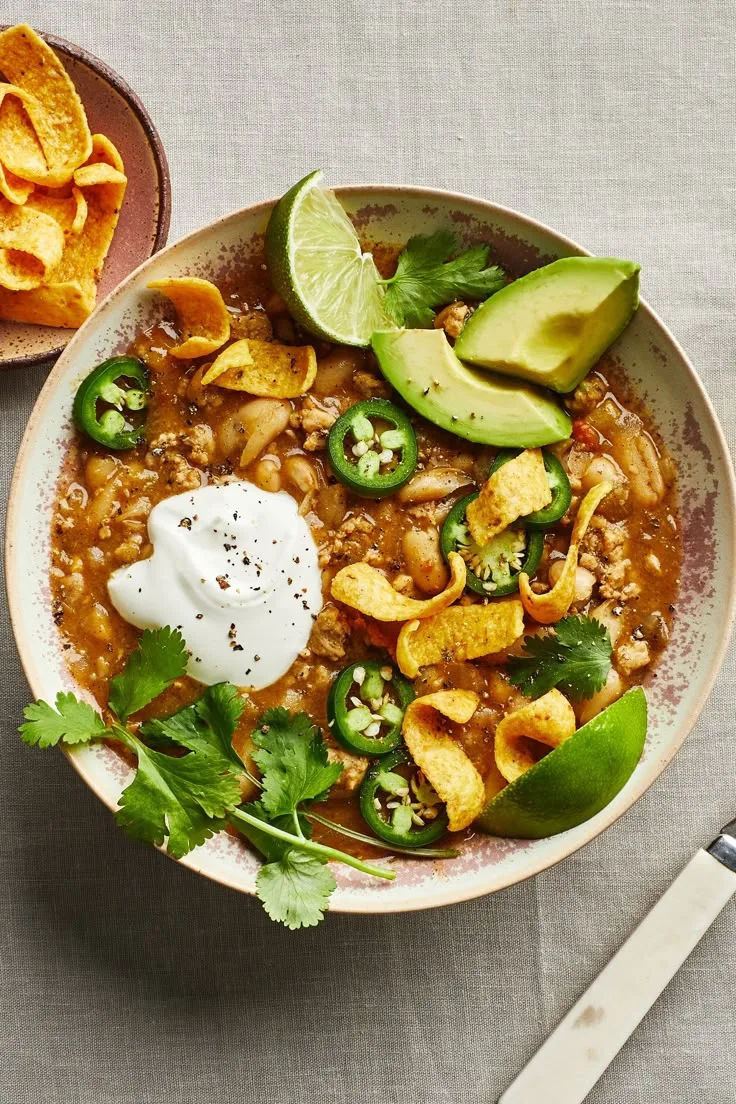 white bean chicken chili