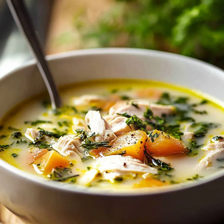 crack chicken soup
