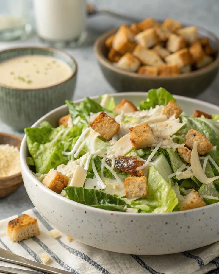 Chicken Caesar Pasta Salad